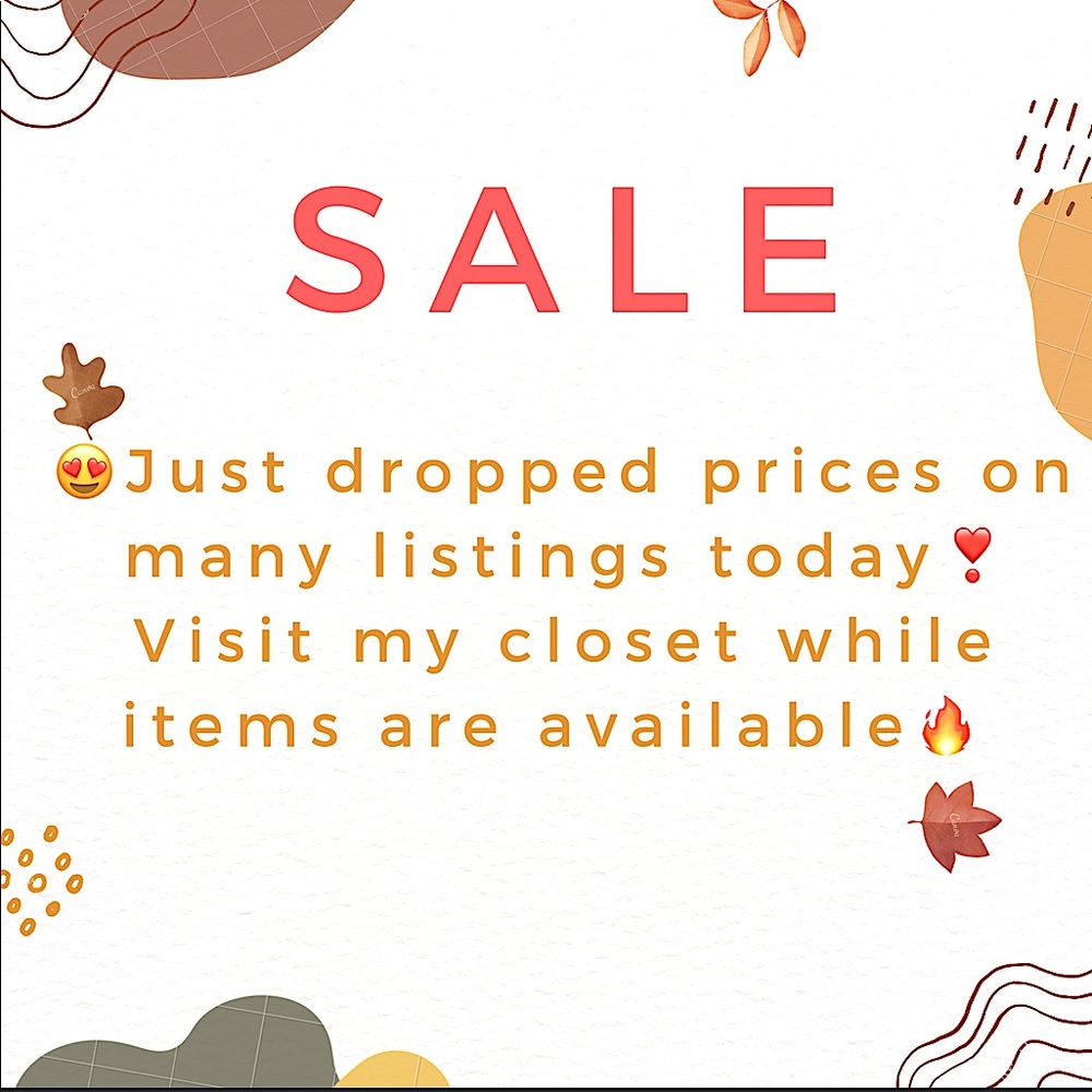 🔥SALE - PRICES DROPPED‼️✨🎆😍